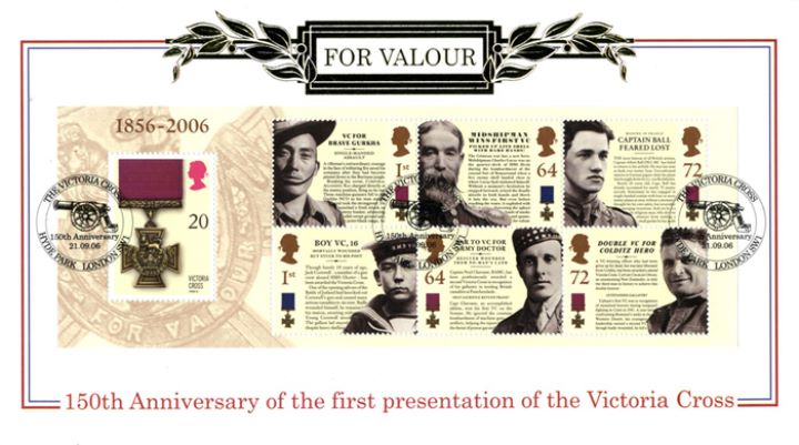 Victoria Cross: Miniature Sheet, For Valour