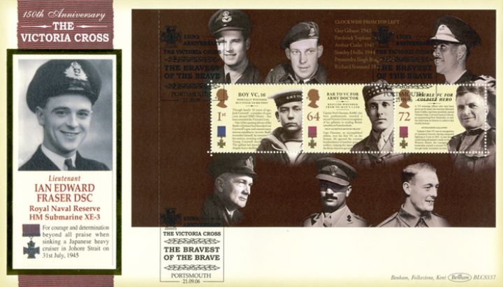 PSB: Victoria Cross - Pane 2, Lt. Ian Edward Fraser