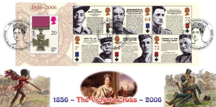 Victoria Cross: Miniature Sheet, Queen Victoria