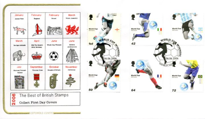 World Cup Winners, The Best of British Stamps