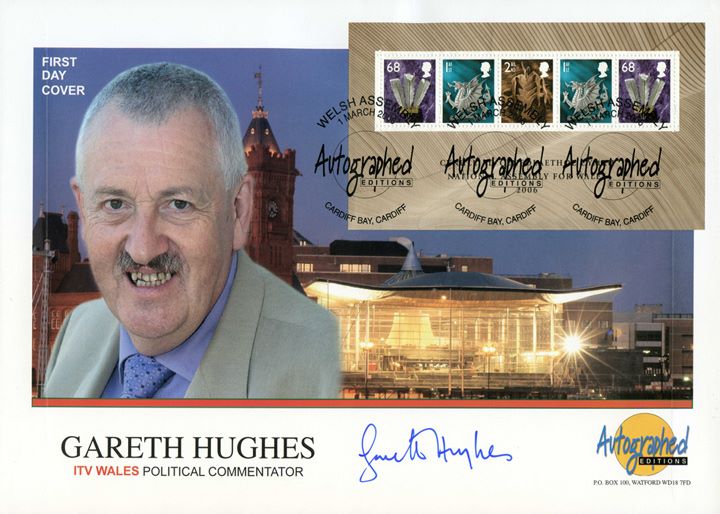 Welsh Assembly: Miniature Sheet, Gareth Hughes