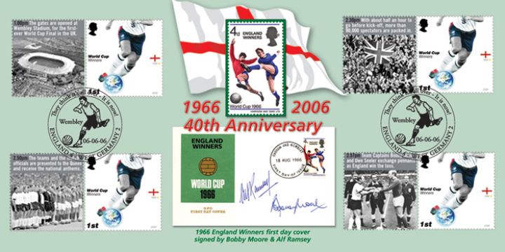 World Cup Winners: Generic Sheet, 1966 England Winners