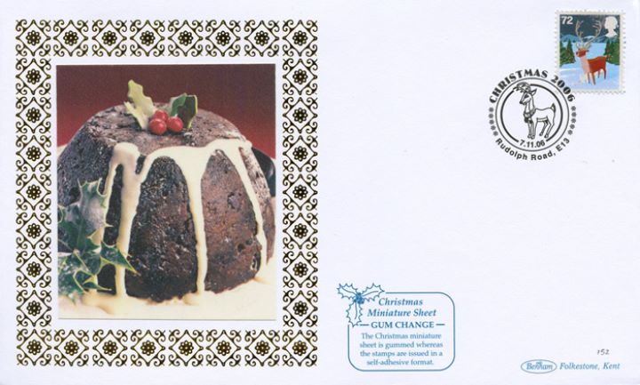 Christmas 2006: Miniature Sheet, Christmas Pudding