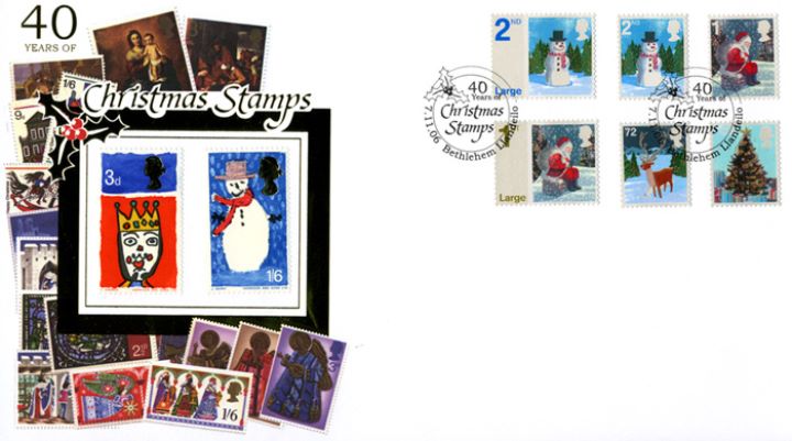 Christmas 2006, 40 Years Christmas Stamps