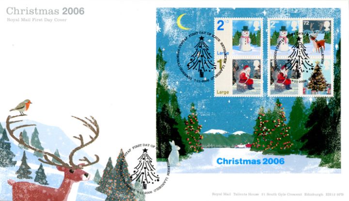 Christmas 2006: Miniature Sheet, Reindeer