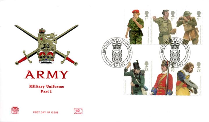 Army Uniforms, Army Crest