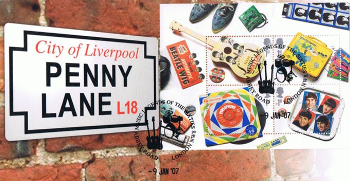 The Beatles: Miniature Sheet, Penny Lane