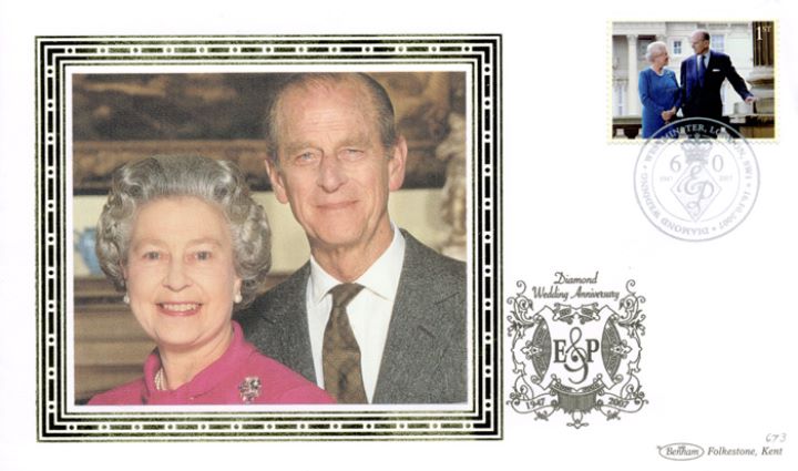 Diamond Wedding: Miniature Sheet, Queen & Prince Philip