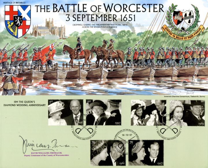 Diamond Wedding, The Battle of Worcester