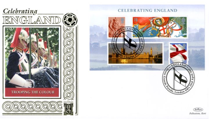 Celebrating England: Miniature Sheet, Trooping the Colour