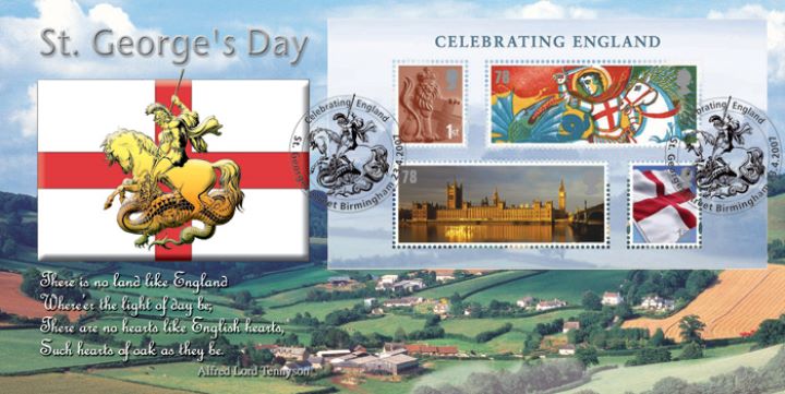 Celebrating England: Miniature Sheet, Green and Pleasant Land