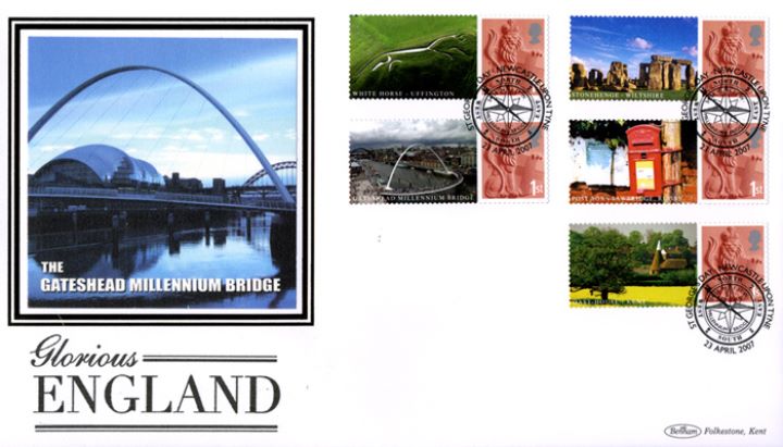 Glorious England: Generic Sheet, Gateshead Millennium Bridge
