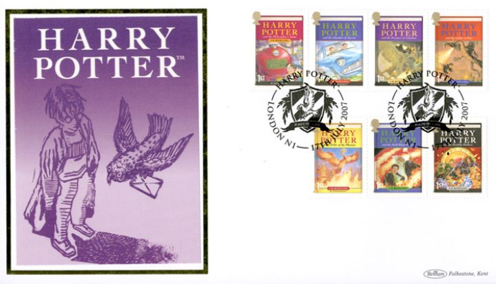 2007, Harry Potter, Stamp day booklet