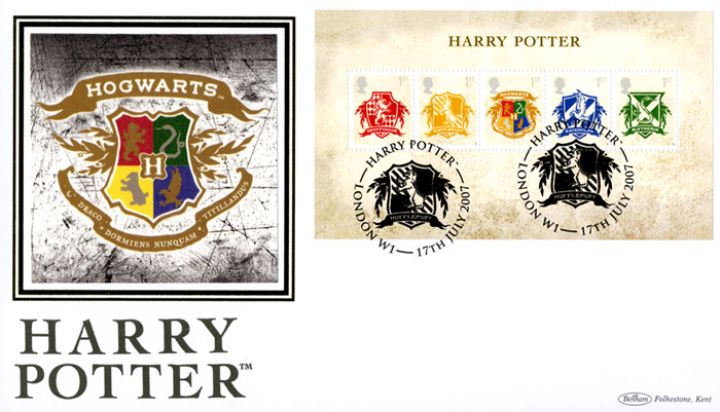 Harry Potter: Miniature Sheet, Hogwarts School Crest