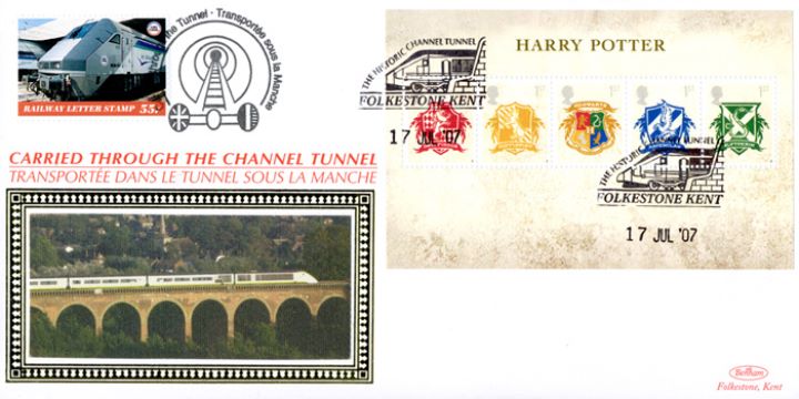 Harry Potter: Miniature Sheet, Historic Channel Tunnel