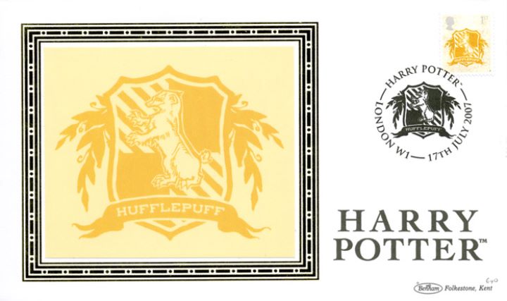 Harry Potter: Miniature Sheet, House of Hufflepuff