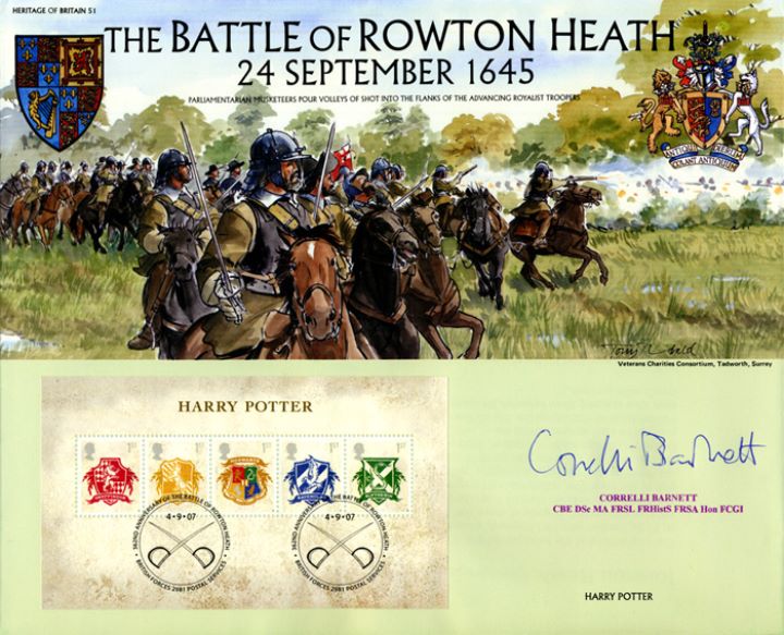 Harry Potter: Miniature Sheet, Battle of Rowton Heath