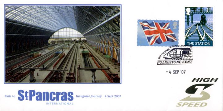 St Pancras International, Inaugural Journey - Paris