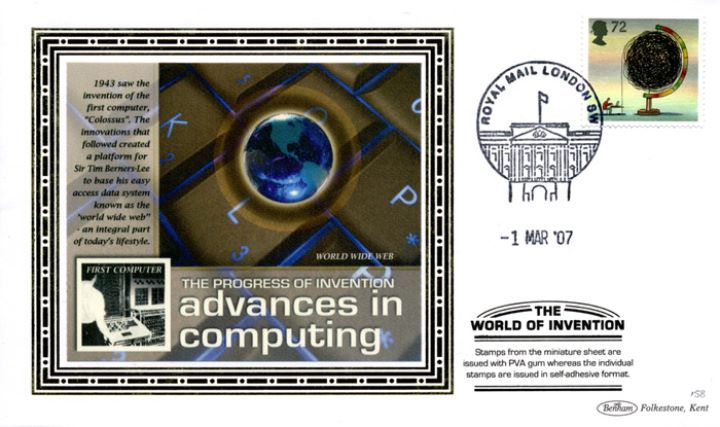 World of Invention: Miniature Sheet, Advances in Computing