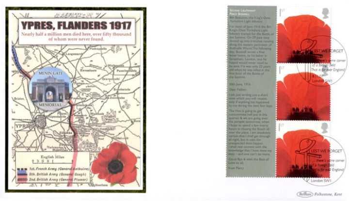 Lest We Forget 2007: Generic Sheet, Ypres, Flanders 1917