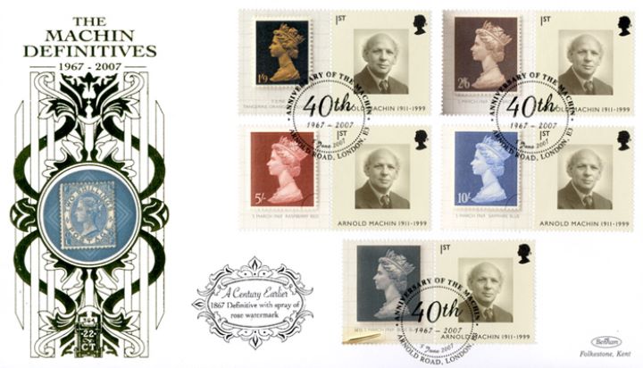 Machin 40 Years: Generic Sheet, Victoria Two Shillings