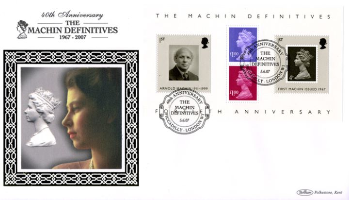 Machin 40 Years: Miniature Sheet, H M The Queen