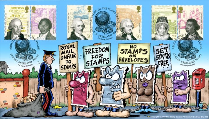 Abolition of the Slave Trade, Stamp Protest