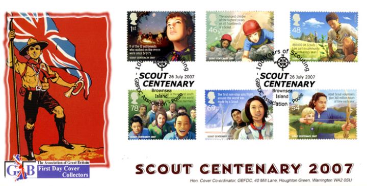 Scouts, Boy Scout and Flag