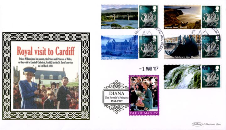 Glorious Wales: Generic Sheet, Royal Visit to Cardiff