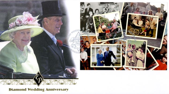 Diamond Wedding: Miniature Sheet, Queen & Prince Philip