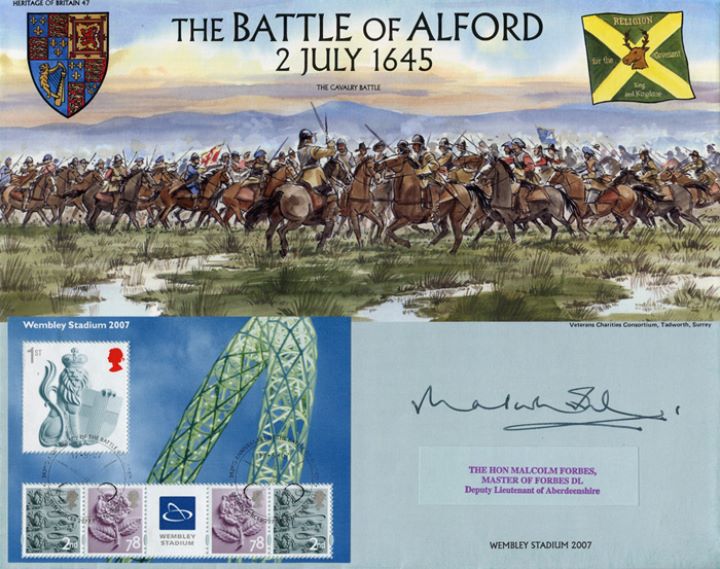 Wembley Stadium: Miniature Sheet, The Battle of Alford