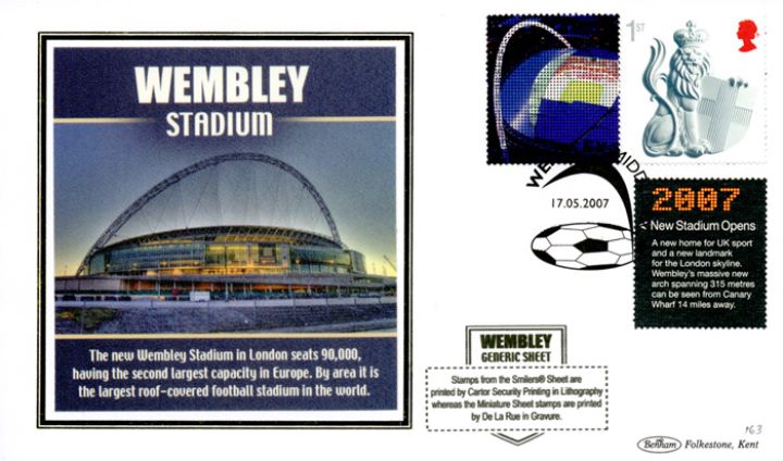 Wembley Stadium: Generic Sheet, The new Wembley Stadium