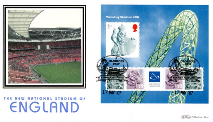 Wembley Stadium: Miniature Sheet, New National Stadium