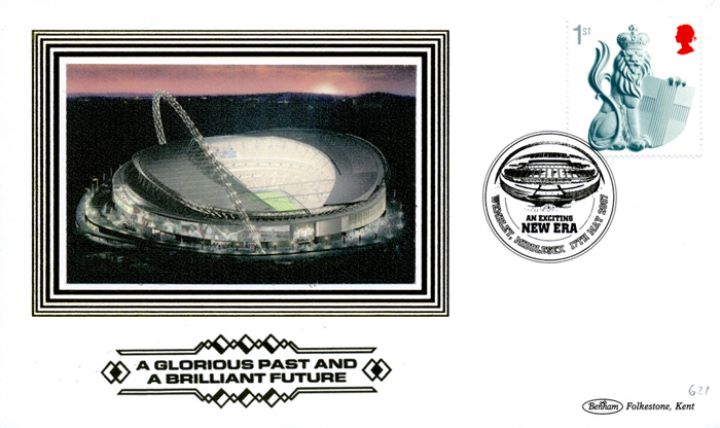 Wembley Stadium: Miniature Sheet, The Floodlit Arena