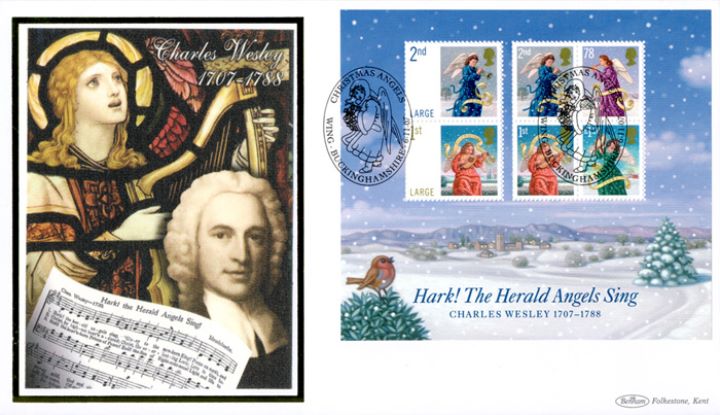 Christmas 2007: Miniature Sheet, Charles Wesley