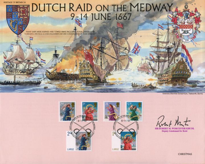 Christmas 2007, Dutch Raid on the Medway