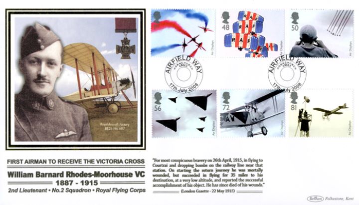 Air Displays, First Airman to receive the VC