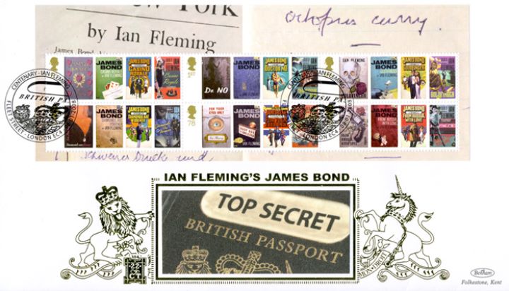 James Bond: Miniature Sheet, Top Secret Passport