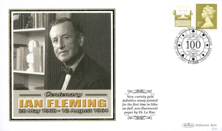 PSB: James Bond - Pane 1, Ian Fleming