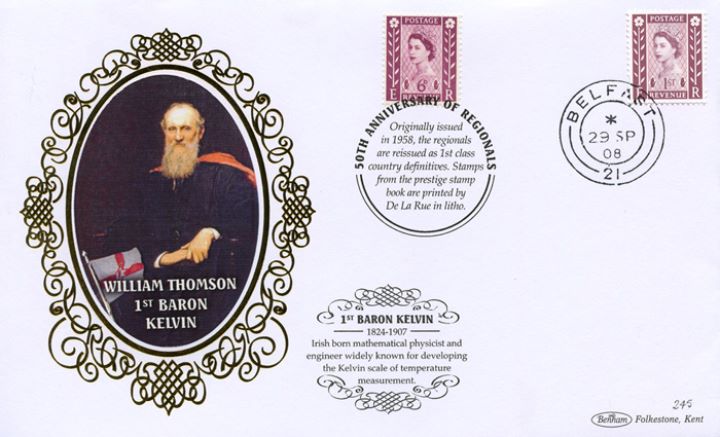 Country Definitives: Miniature Sheet, 1st Baron Kelvin