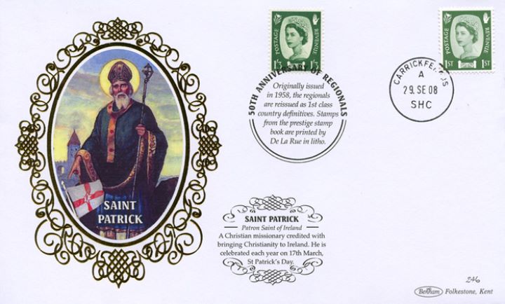 Country Definitives: Miniature Sheet, Saint Patrick