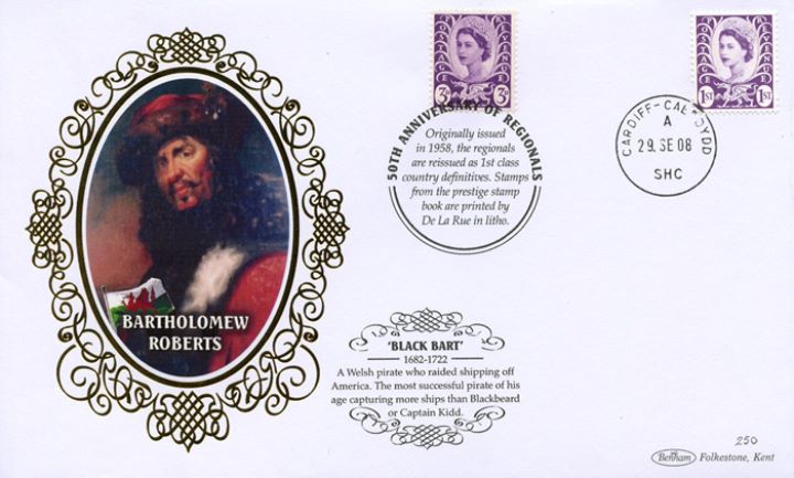 Country Definitives: Miniature Sheet, Bartholomew Roberts