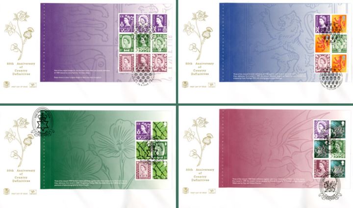 PSB: Country Definitives, Country Emblems