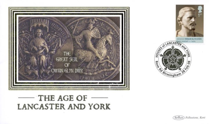 The Houses of Lancaster & York: Miniature Sheet, The Great Seal of Owain Glyndwr