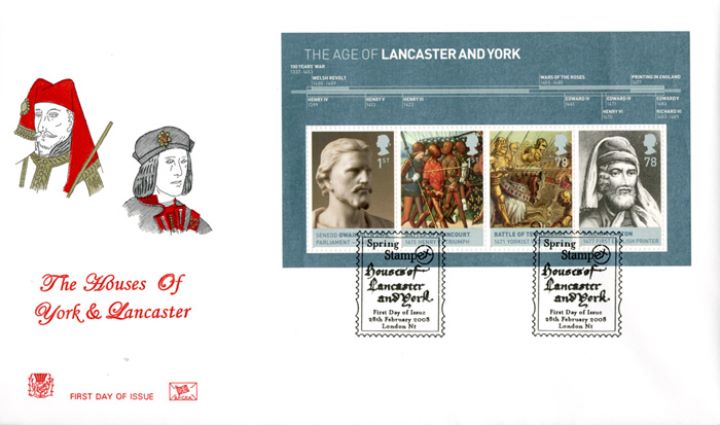 The Houses of Lancaster & York: Miniature Sheet, Henry IV and Richard III