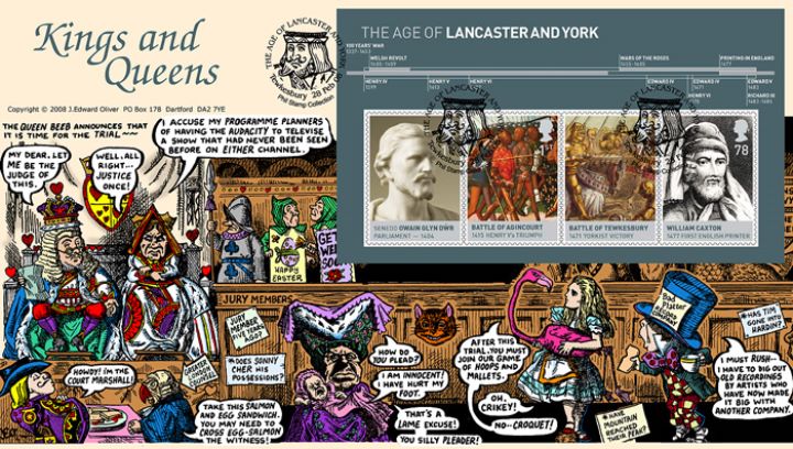 The Houses of Lancaster & York: Miniature Sheet, Alice in Courtland