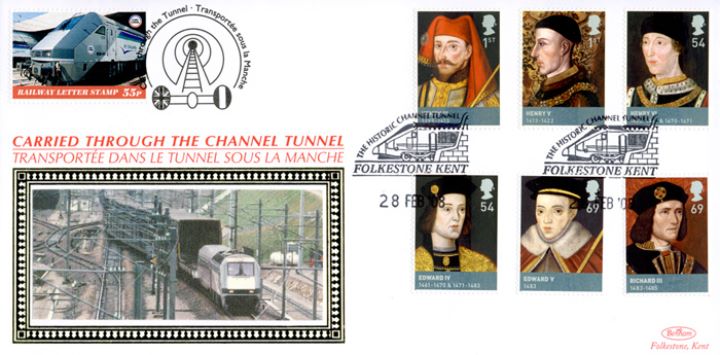 The Houses of Lancaster & York, Historic Channel Tunnel