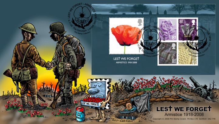 Lest We Forget 2008: Miniature Sheet, Soldiers' Reconciliation