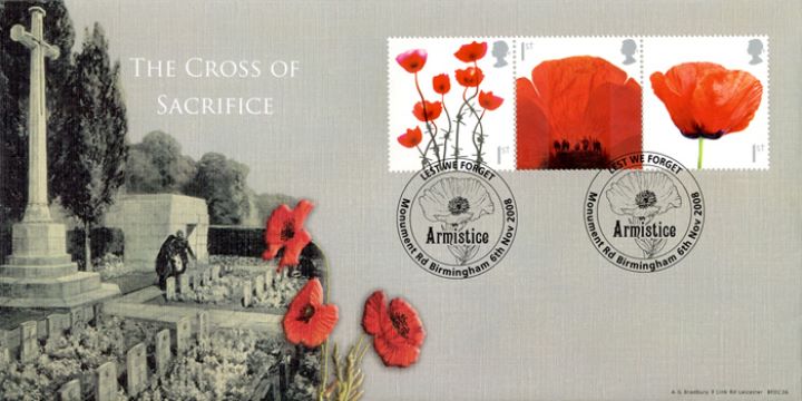 Lest We Forget 2008: Set of three designs, The Cross of Sacrifice