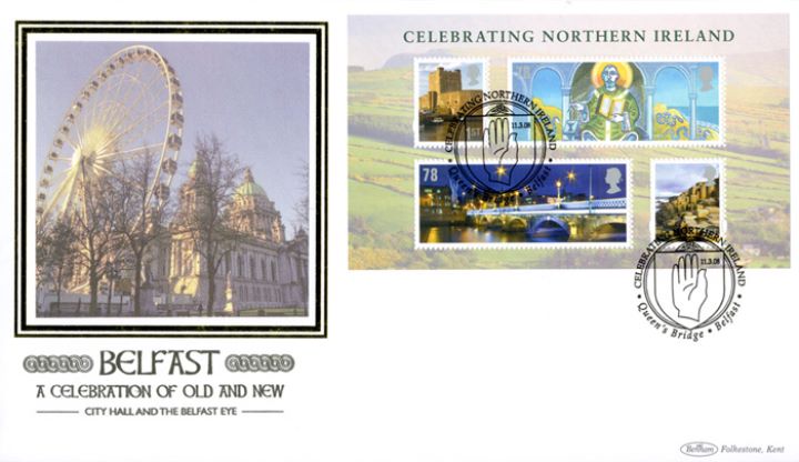 Celebrating Northern Ireland: Miniature Sheet, The Belfast Eye